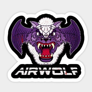 Mach Speed Defenders Airwolfs Movie Tee Sticker